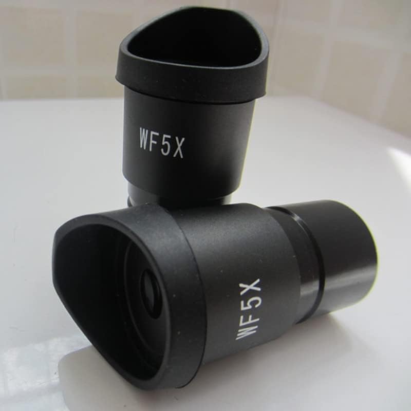 Hhnh WF5X câmp vizual 20mm microscop cu unghi larg ocular lentilă optică cu dimensiune de montare 30,5 mm