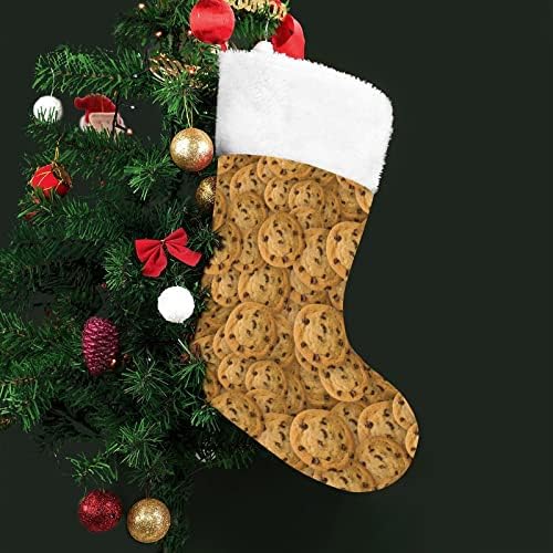 Cookie -uri de ciocolată Crăciunul de Crăciun Stocking Santa Sold pentru decorațiuni de copaci de Crăciun cadouri