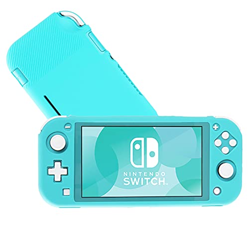 Switch Lite Silicon Carcasă Albastru, Ikits Soft Rubber Protective Carcasă pentru Nintendo Switch Lite - Carcasă de comutare