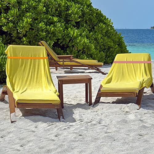 12 pachete benzi de prosop pentru scaun de plajă, silicon elastic cu scaune de scaun, curele de prosop pentru scaun de plajă,