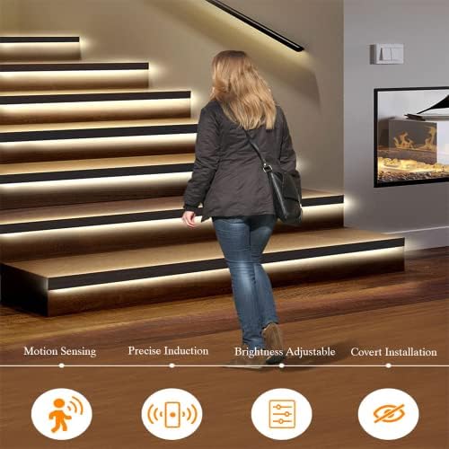 iikloubo scari lumini senzor de miscare interior control inteligent de incarcare gratuita pentru vile/duplexuri / Apartamente