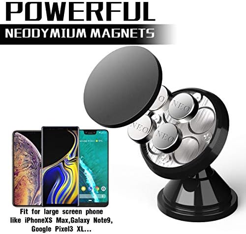 Montare automată a telefonului magnetic, Esamcore Magnets Magnets Suport pentru montarea mașinii pentru tabloul de bord cu