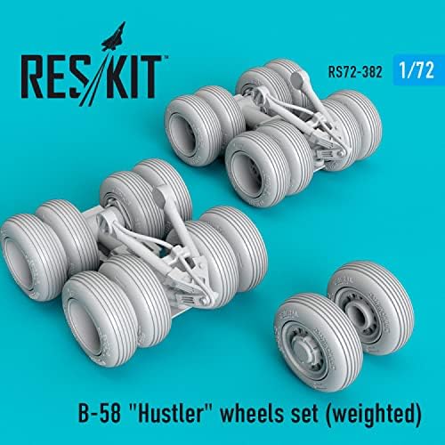 Reskit RS72-0382 1/72 B-58 Set de roți Hustler