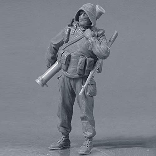 Goodmoel 1/35 WWII sovietic soldat soldat de rășină de rășină Kit Soldat/Soldat neasamblat și nepatat Kit în miniatură/JA-7968