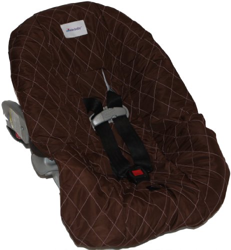 Capacul scaunului auto pentru copii, maro/roz, copil