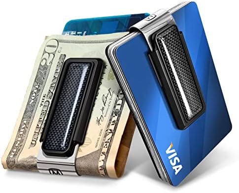 M-Clip Money Clip - alternativă minimalistă pentru portofel subțire pentru transportul buzunarului frontal-suport pentru numerar și Card de Credit pentru bărbați