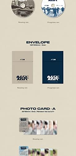 ATBO Începutul: 始作 Start 2nd Mini Album CD+Poster+Photobook+A Photocard+B Photocard+Carte poștală+ID Card+Sticker+Urmărire)