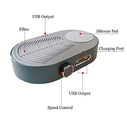 Curățător de aspirație de unghii cu lumină USB Light multifuncțional puternic cu unghii cu unghii de tocat mașină de unghii