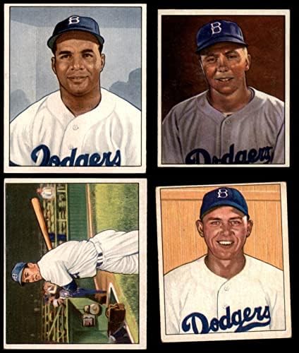 1950 Bowman Brookyln Dodgers Team a stabilit Brooklyn Dodgers ex Dodgers