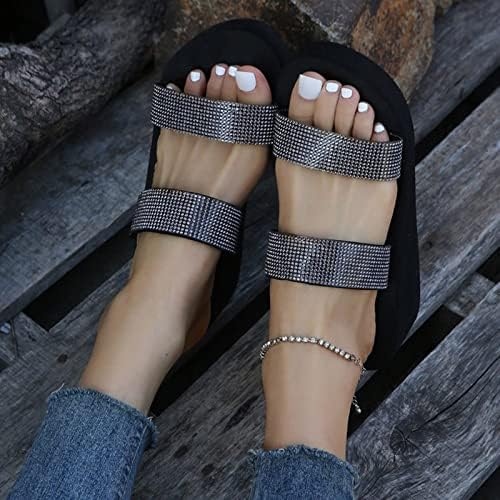 Flip -flops fol -fop -uri pentru femei pentru femei sandale cu curea dublă diapozitive casual pantofi pentru femei papuci