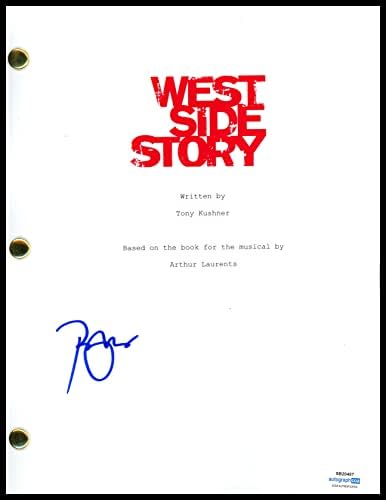Brian D 'Arcy James West Side Story autograf semnat scenariu scenariu ACOA