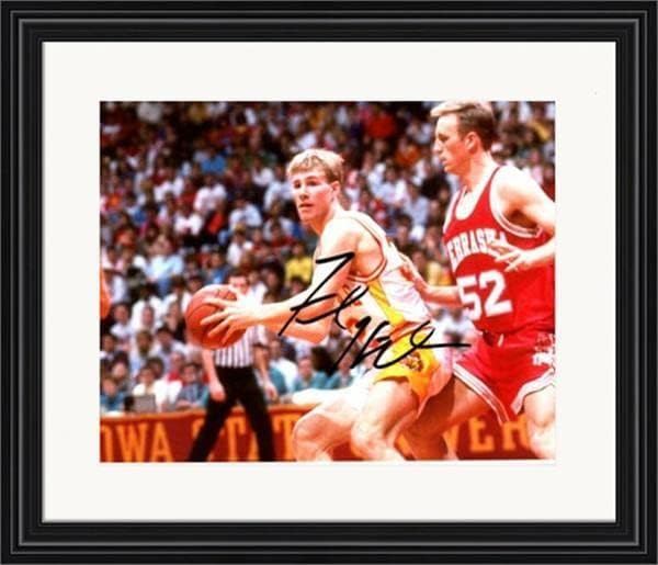 Fred Hoiberg Autographed 8x10 Foto 2 Matted & Framed - Fotografii autografate NBA