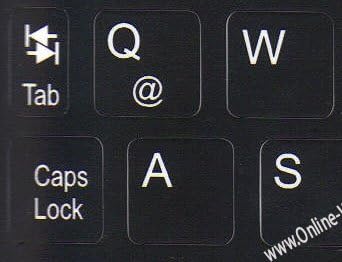 Netbook germană tastatură autocolante fundal negru pentru mini laptop-uri