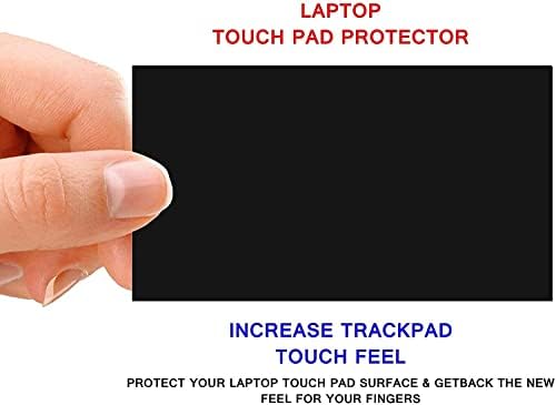 Ecomaholics Laptop Touchpad Trackpad Protector Cover piele autocolant Film pentru Lenovo ThinkBook 15P 15.6 inch Laptop, negru