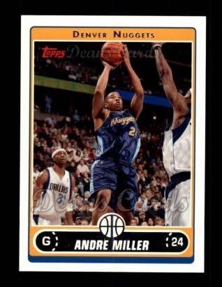 2006 Topps 185 Andre Miller Denver Nuggets NM/MT Nuggets Utah
