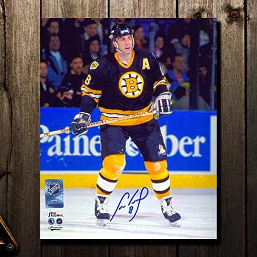 Cam Neely Boston Bruins Action Autographed 8x10 - Fotografii NHL autografate